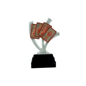 TROFEO DE CARTAS. 3 TAMAÑOS. GRABACIÓN GRATIS
