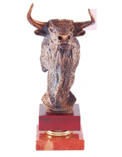 TROFEO DE TORO. 3 TAMAÑOS. GRABACIÓN GRATIS