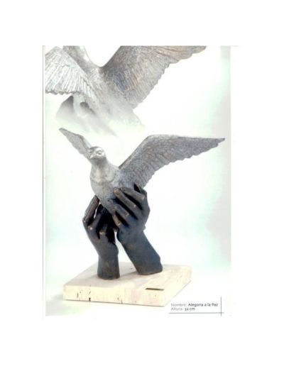 ESCULTURA ALEGORÍA A LA PAZ. GRABACIÓN GRATIS
