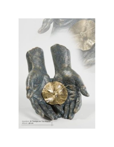 ESCULTURA MANOS-TIEMPO. GRABACIÓN GRATIS.