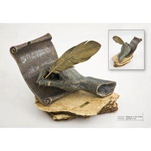 ESCULTURA DE LITERATURA. GRABACIÓN GRATIS.