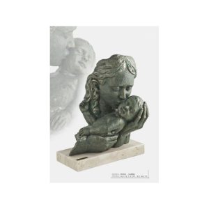 ESCULTURA MADRE E HIJO. GRABACIÓN GRATIS.