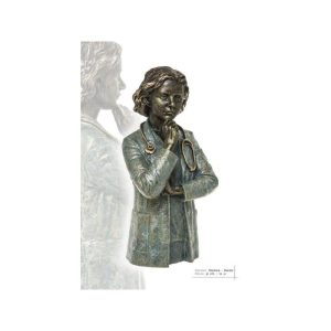 ESCULTURA DOCTORA-MÉDICO. GRABACIÓN GRATIS.