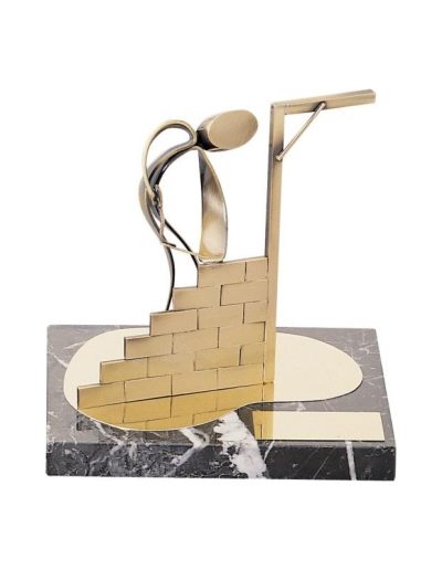 TROFEO ESCULTURA DE ALBAÑILERÍA PARA REGALO