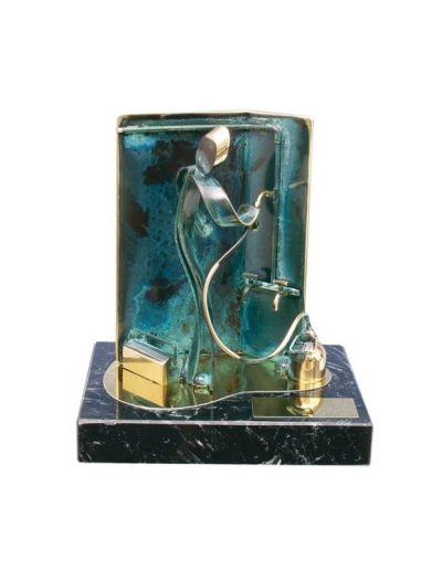 ESCULTURA DE FONTANERO PARA TROFEO O REGALO