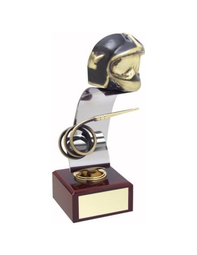 ESCULTURA DE BOMBERO PARA TROFEO O REGALO