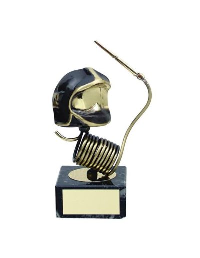 ESCULTURA DE BOMBERO PARA TROFEO O REGALO