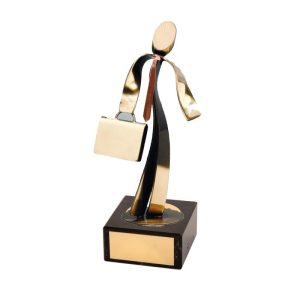 ESCULTURA DE EJECUTIVO PARA TROFEO O REGALO