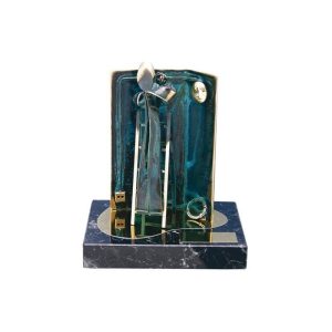 TROFEO ESCULTURA DE ELECTRICISTA PARA REGALO