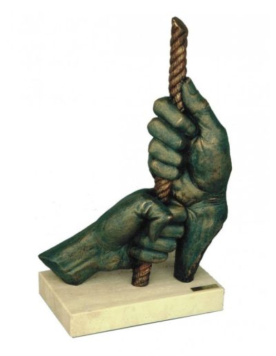 ESCULTURA MANOS TRABAJO. GRABACIÓN GRATIS.