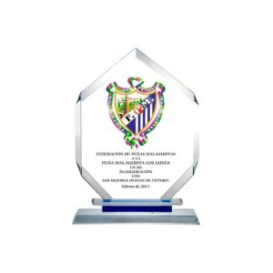 CRISTAL PERSONALIZABLE A COLOR. 3 TAMAÑOS.