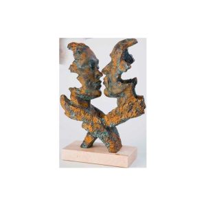 ESCULTURA ROSTROS PAREJA. GRABACIÓN GRATIS.