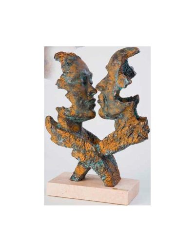 ESCULTURA ROSTROS PAREJA. GRABACIÓN GRATIS.