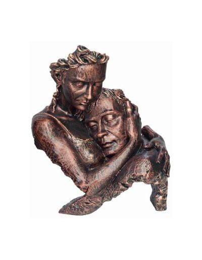 ESCULTURA FIGURA PAREJA ANCIANOS. GRABACIÓN GRATIS.