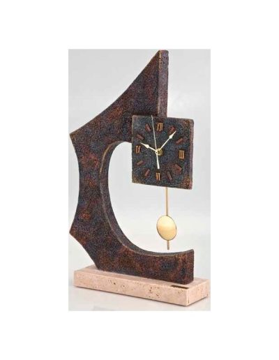 ESCULTURA RELOJ DE DISEÑO. GRABACIÓN GRATIS.