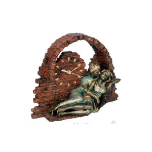 ESCULTURA RELOJ PAREJA