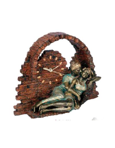 ESCULTURA RELOJ PAREJA