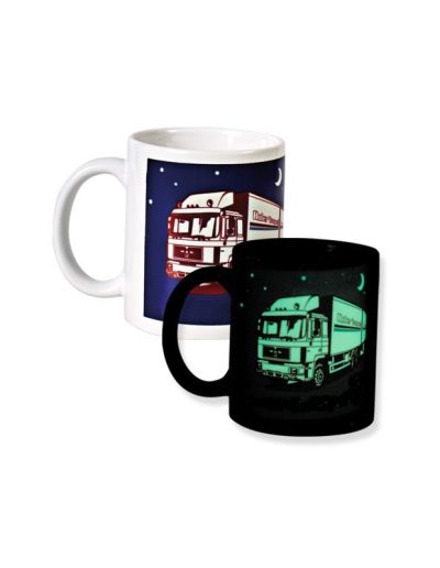 TAZA PERSONALIZADA BRILLA EN LA OSCURIDAD