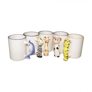 TAZA DE ANIMALES PERSONALIZADA DE CERÁMICA