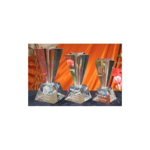 TROFEO CRISTAL TALLADO TROFEOSELECCION.COM