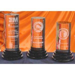 CILINDRO CRISTAL DELUXE GRABADO. 3 TAMAÑOS.