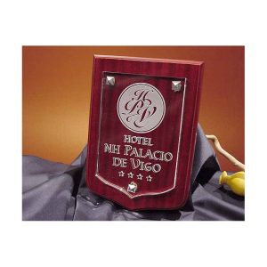 METOPA DE CRISTAL DELUXE GRABADA.