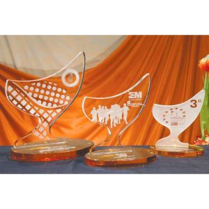 CRISTAL DELUXE GRABADO. 3 TAMAÑOS.