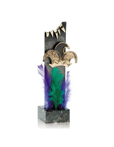 TROFEO DE DISEÑO CARNAVAL. 3 TAMAÑOS.