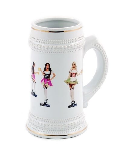 JARRA DE CERVEZA PERSONALIZADA DE CERÁMICA