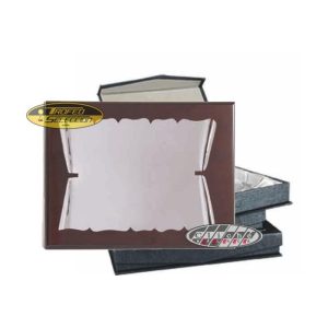 PLACA DE HOMENAJE PLATA DE LEY. 2 TAMAÑOS.