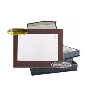 PLACA DE HOMENAJE PLATA DE LEY GRABADA. 2 T.