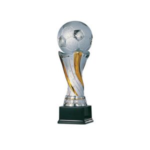 TROFEO COPA DE CERÁMICA DE FÚTBOL. 5 TAMAÑOS