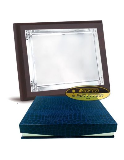 PLACA DE HOMENAJE GRABADA. 3 TAMAÑOS.