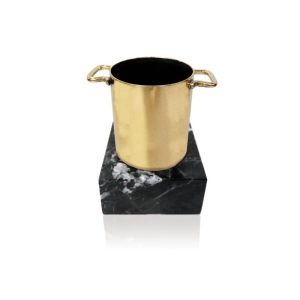 ESCULTURA TROFEO DE COCINA DE LATÓN. 3 TAM.