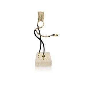 ESCULTURA TROFEO DE COCINA DE LATÓN. 3 TAM.