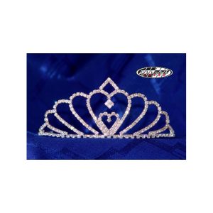 DIADEMA PARA MISSES BAÑO DE PLATA GR.