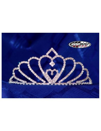 DIADEMA PARA MISSES BAÑO DE PLATA GR.