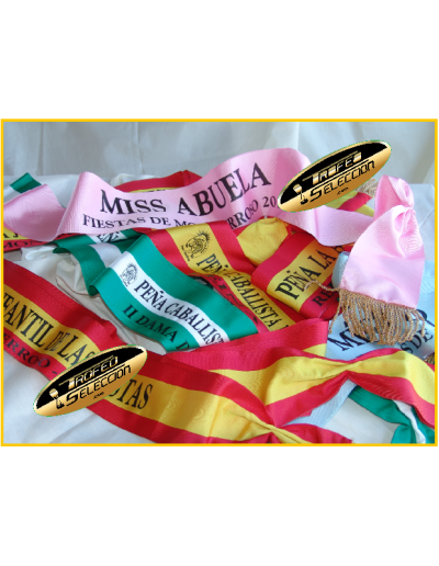 BANDA DE MÍSTER ABIERTA PERSONALIZADA INFANTIL