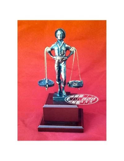 EL CENACHERO DE MÁLAGA DE BRONCE 20 CM.