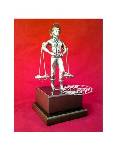 EL CENACHERO DE MÁLAGA DE BRONCE 25 CM