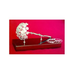 BIZNAGA DE MÁLAGA ALPACA B. PLATA 25x14.5 CM