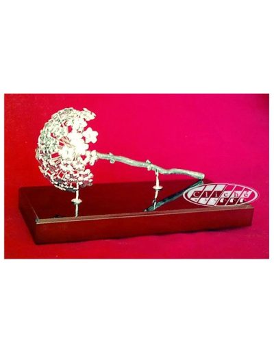 BIZNAGA DE MÁLAGA ALPACA B. PLATA 25x14.5 CM