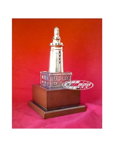 LA FAROLA DE MÁLAGA DE BRONCE 27 CM.