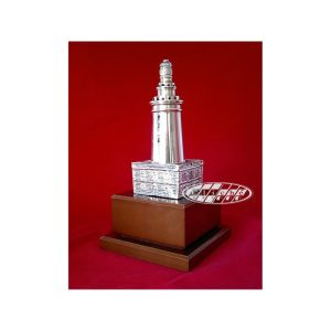 LA FAROLA DE MÁLAGA BRONCE B. PLATA 27 CM.