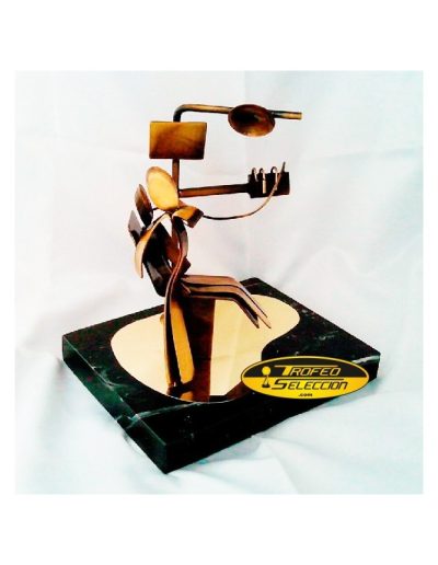 ESCULTURA PARA DENTISTAS COMO TROFEO O REGALO - OFICIOS Y PROFESIONES