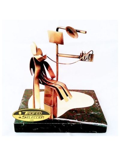 ESCULTURA PARA DENTISTAS COMO TROFEO O REGALO - OFICIOS Y PROFESIONES