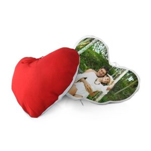 COJÍN CORAZÓN PERSONALIZADO 35 X 35 CM - 1 CARA