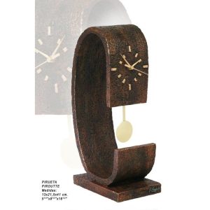 ESCULTURA RELOJ DE DISEÑO. GRABACIÓN GRATIS.