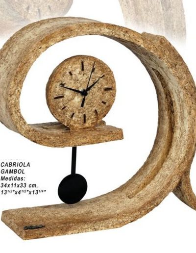 ESCULTURA RELOJ DE DISEÑO. GRABACIÓN GRATIS.