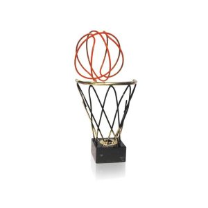 TROFEO DE BALONCESTO DE LATÓN. 3 TAMAÑOS